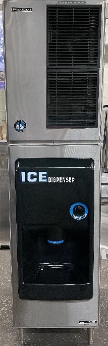 Hoshizaki KM-515MAH/DB130H Air Cooled Dispenser Combo – 527 lbs