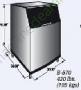 Manitowoc 430 lbs Ice Bin