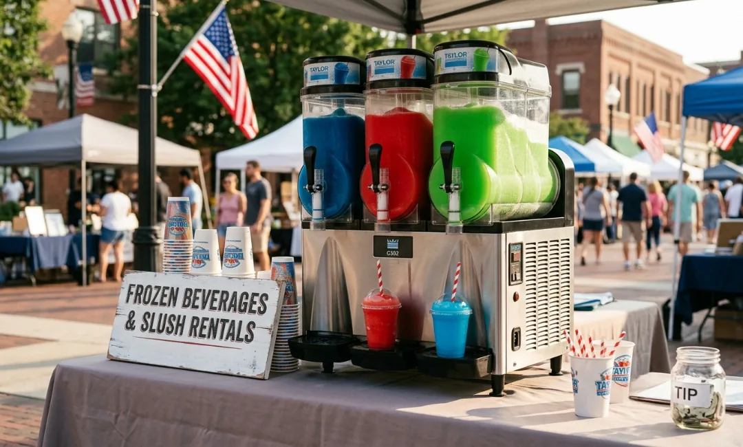 Frozen Beverage and Slush Machine Rentals in Edison