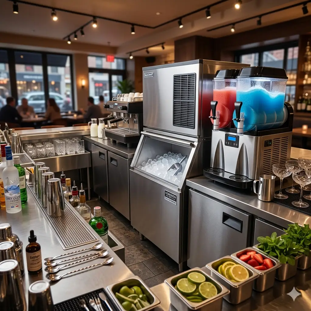 Commercial equipment rentals for New York City bars and restaurants