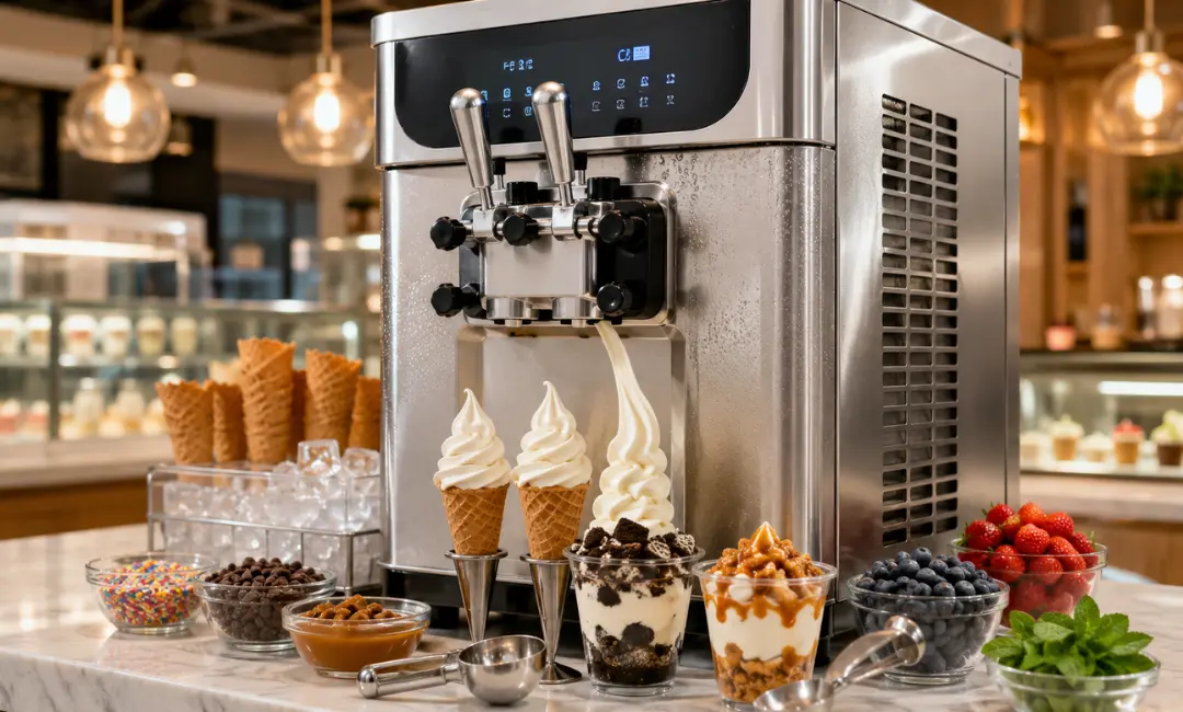 Soft serve ice cream machine rental for Paramus NJ businesses and events