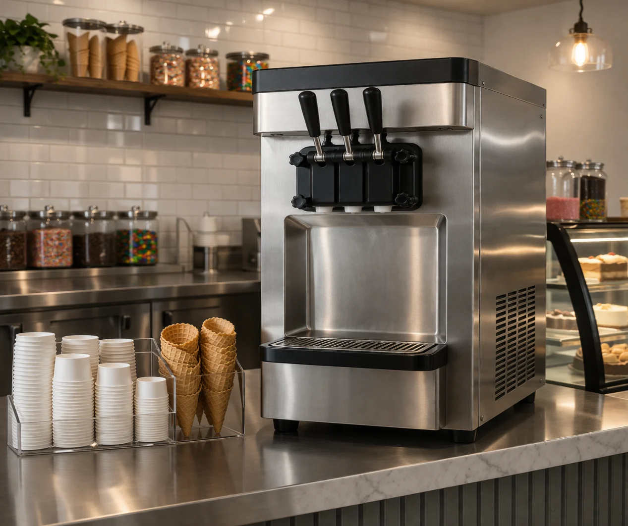 Soft serve machine rental in Queens NY