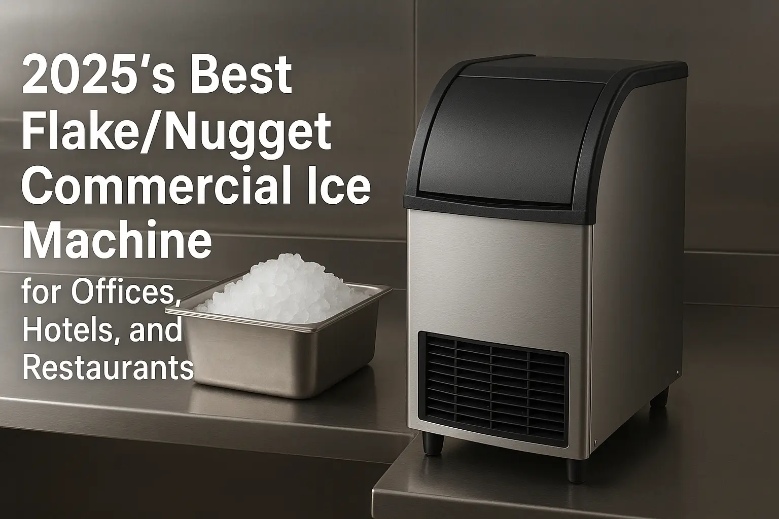 2025's Best Flake/Nugget Commercial Ice Machine for Offices, Hotels, and Restaurants