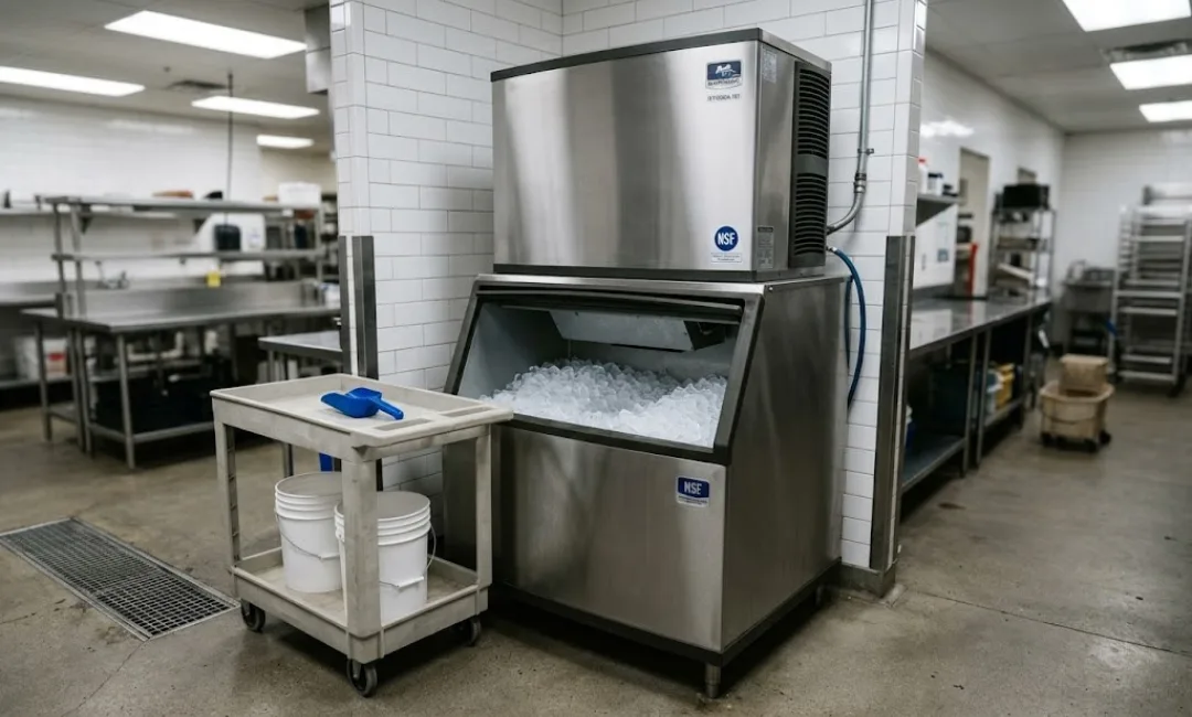 Commercial ice planning for holiday catered events